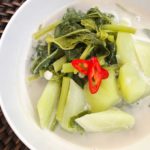 Bobor Bayam: Spinach in Coconut Milk (Vegan)