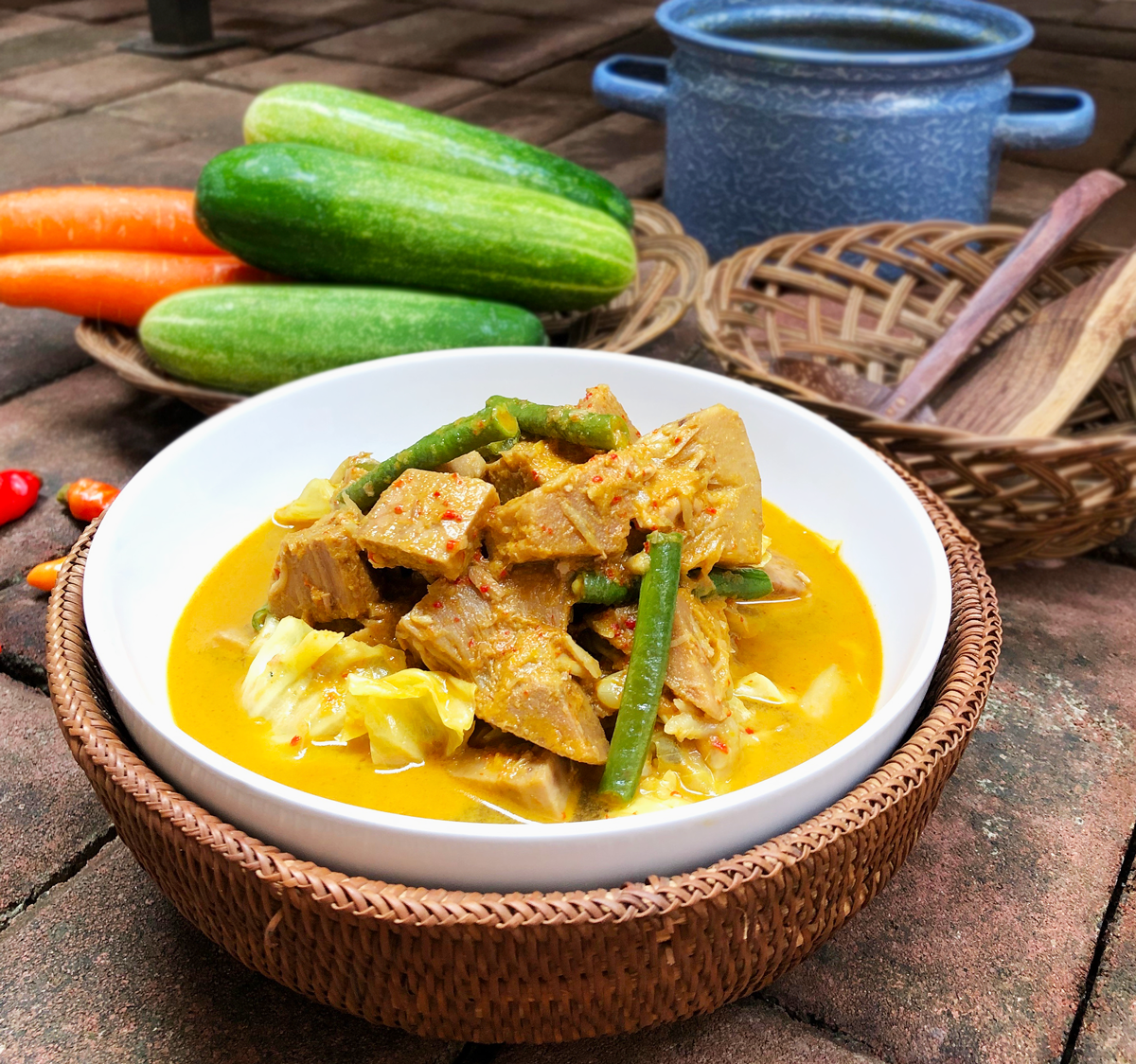 Gulai Nangka: Padang-style Young Jackfruit Curry