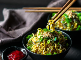 Indian-Chinese Style Fried Indomie