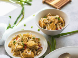 Tumis Tauge Tahu: Stir Fried Beansprouts & Tofu (Vegan)