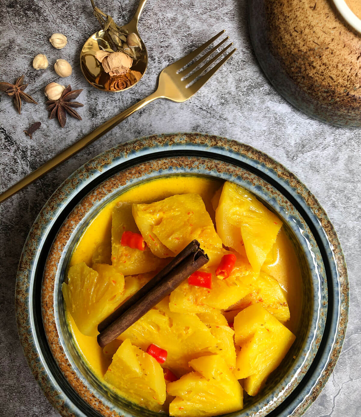Pacri Nanas: Malay Pineapple Curry (Vegan)