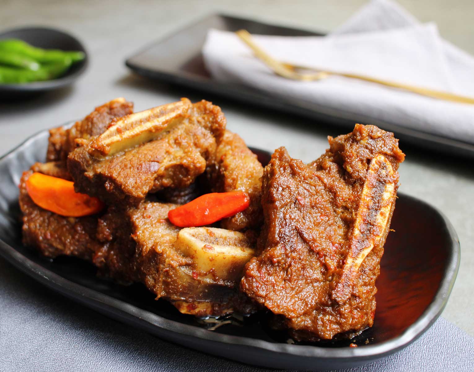 Iga Bumbu Bali: Beef Ribs with “Balinese” seasoning