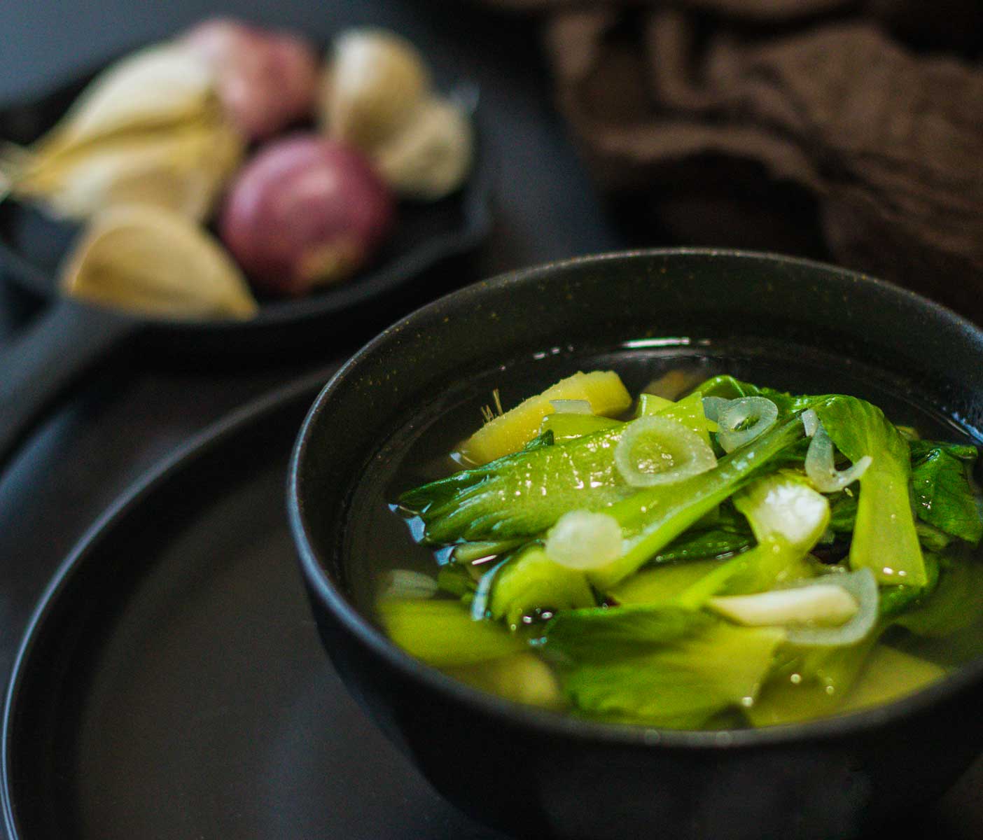 Sayur Bening Pakchoy: Clear Bok Choy Soup
