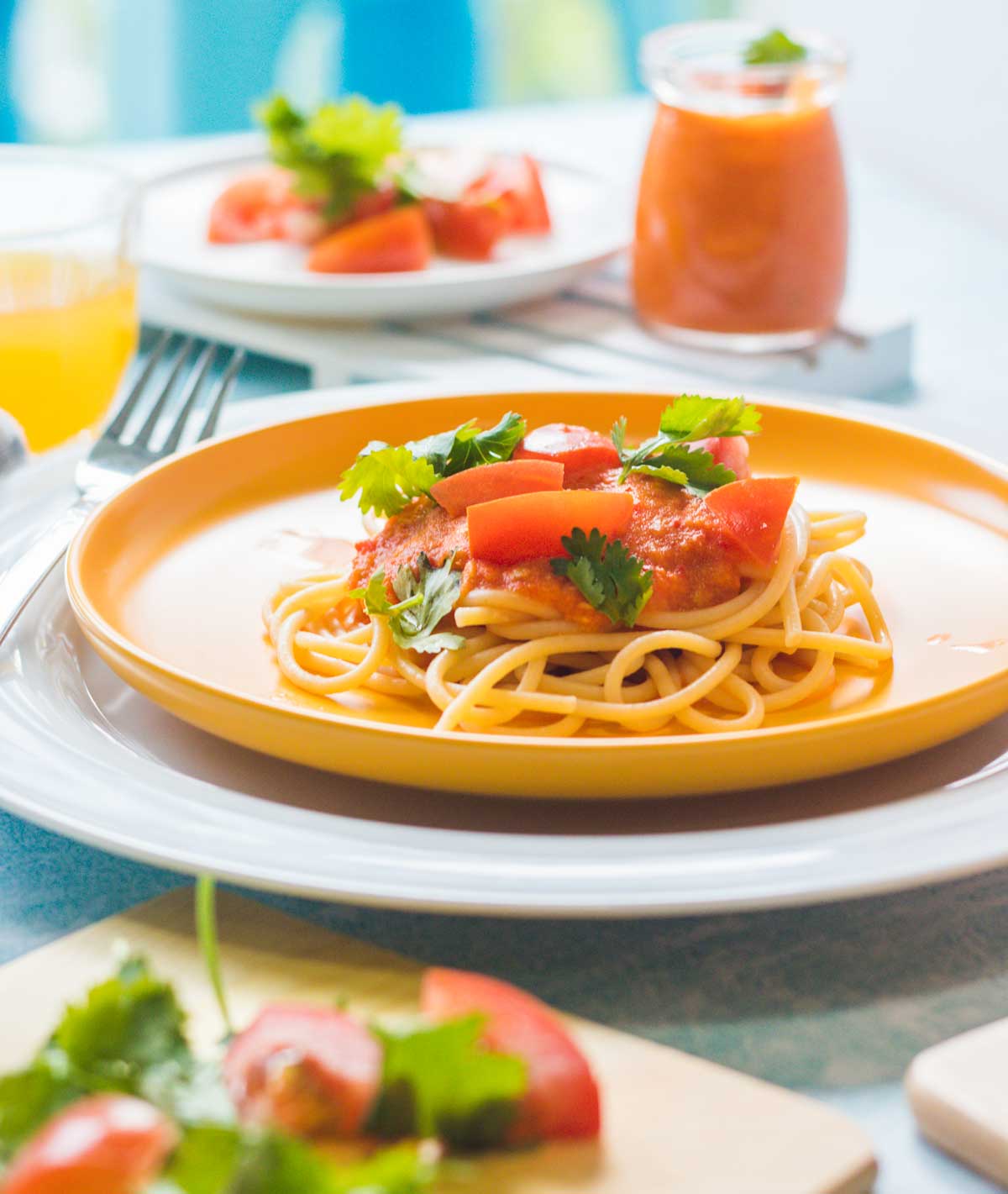 Spaghetti Sambal Tomat