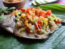 Ikan Bakar Dabu-Dabu: Grilled Fish with Sambal Dabu-Dabu