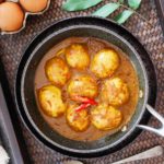 Telur Petis Madura: Madurese Hard-Boiled Eggs in Preserved Fish Sauce