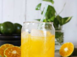 Es Jeruk: Iced Orange Juice (Vegan)